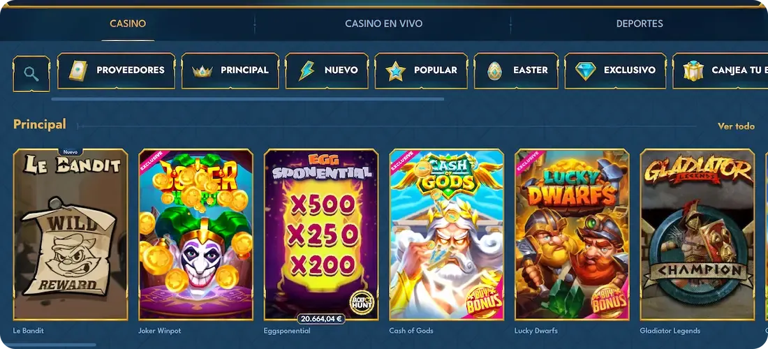 tragamonedas del casino casea